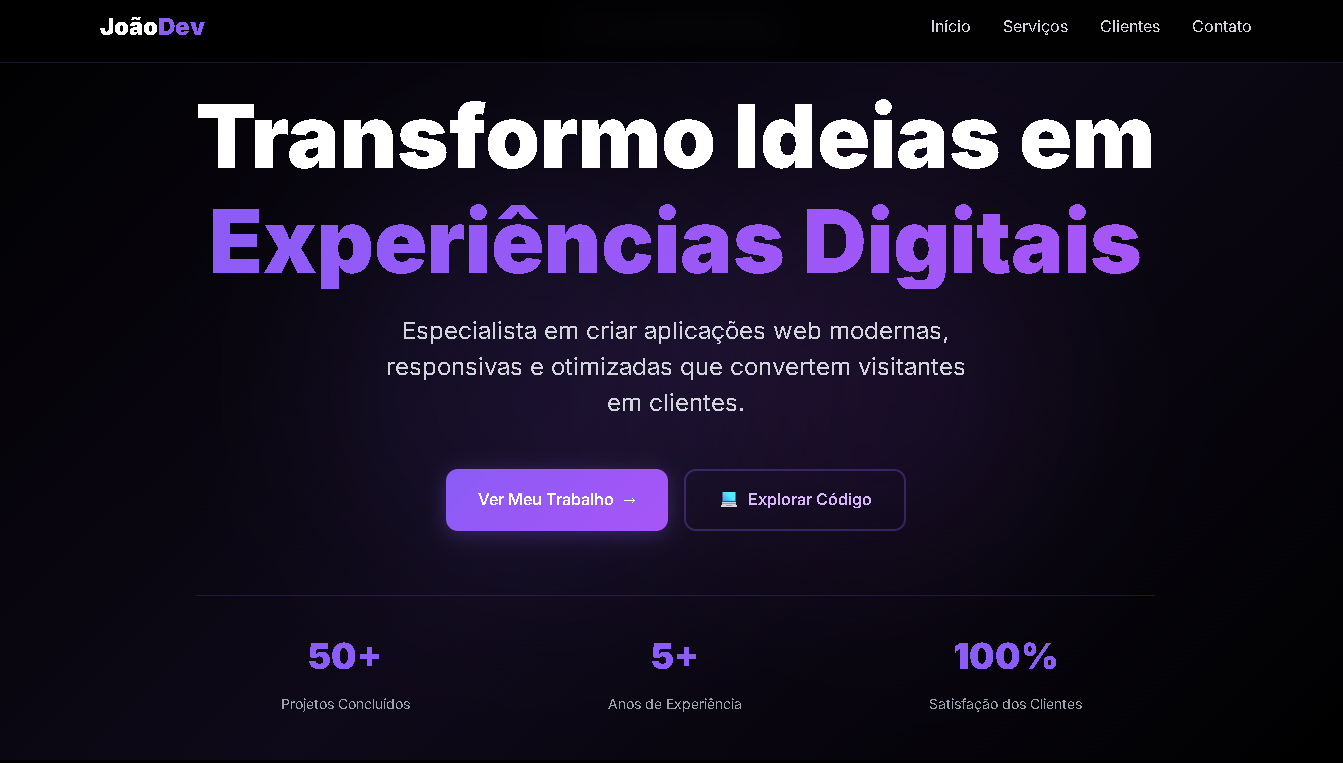 E-commerce Fashion Landing Page